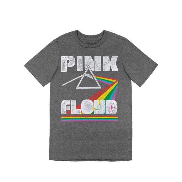 Pink Floyd Dark Side of the Moon rock Official T-Shirt Boys 10-12 14-16 NWT - Picture 1 of 2